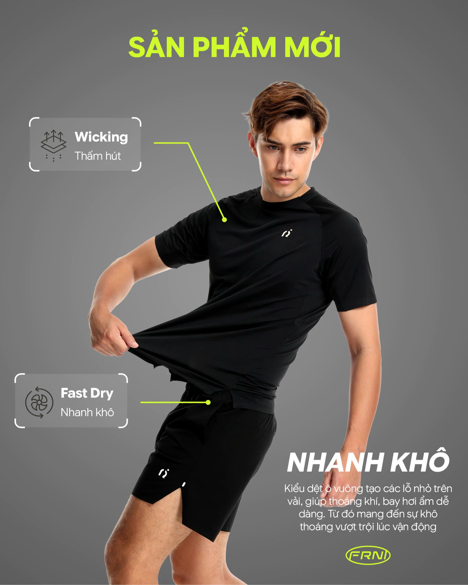Vận động viên mặc đồ Ferroni
